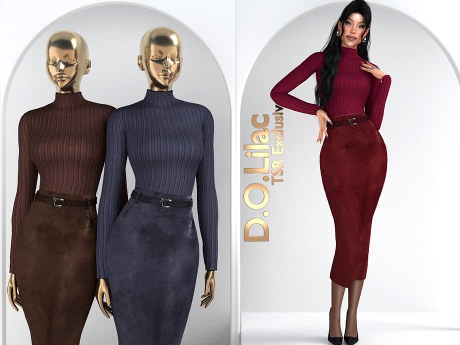 Сет одежды Modern Classic Chic Set DO135
